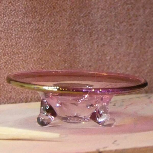 Miniature skål i changerende glas