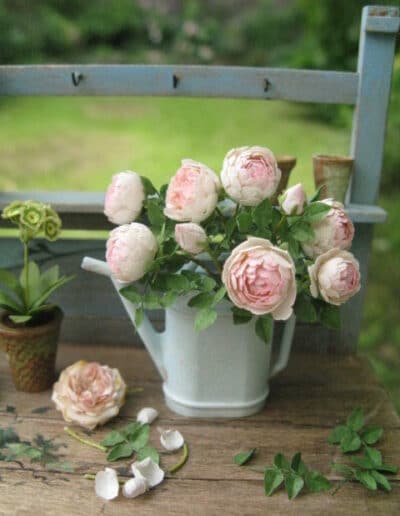 Miniature Rose KIT - lav selv dukkehus blomster