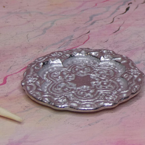 "sølvplatte" eller tallerken