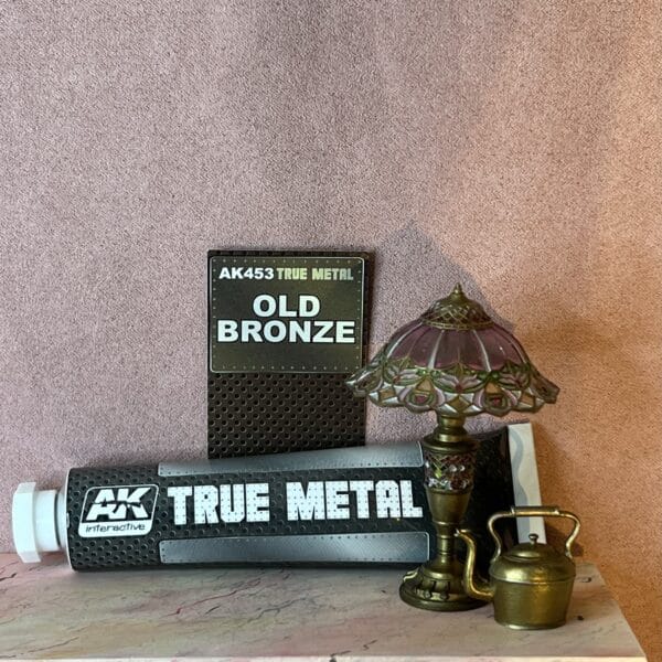 Bronze maling ligner rigtig metal