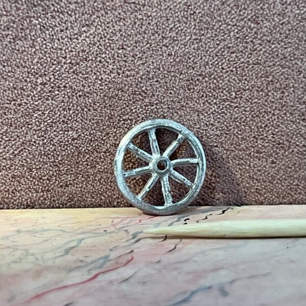 Dukkehus hjul str. 12 mm i diameter