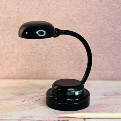 Miniature lampe til skrivebordet