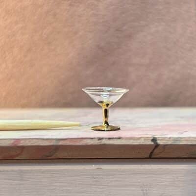 Fint lille drinks glas til det næste miniature cocktail party