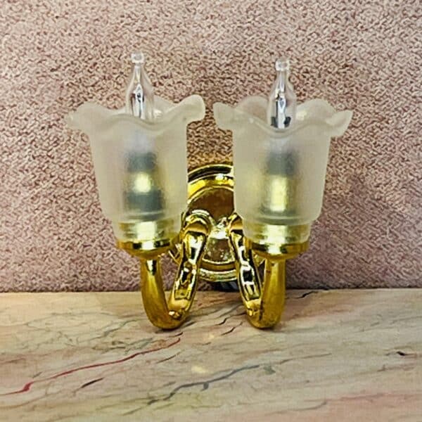 Væglampe i miniature