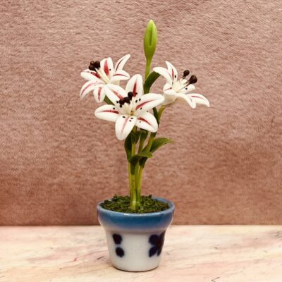 Miniature Lilje til dukkehuset - Dukkehus blomster