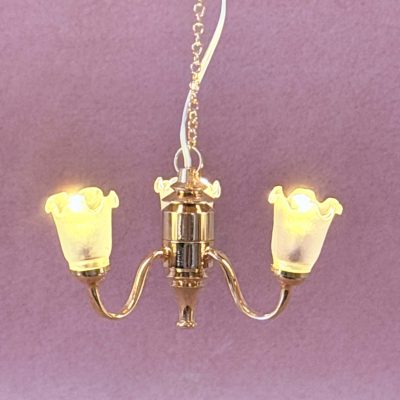 LED 3-armet lysekrone