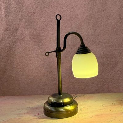 LED bordlampe i bronze