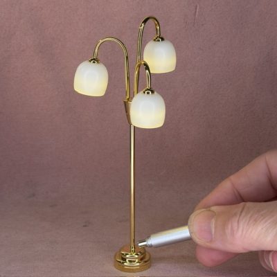 LED 3-armet standerlampe